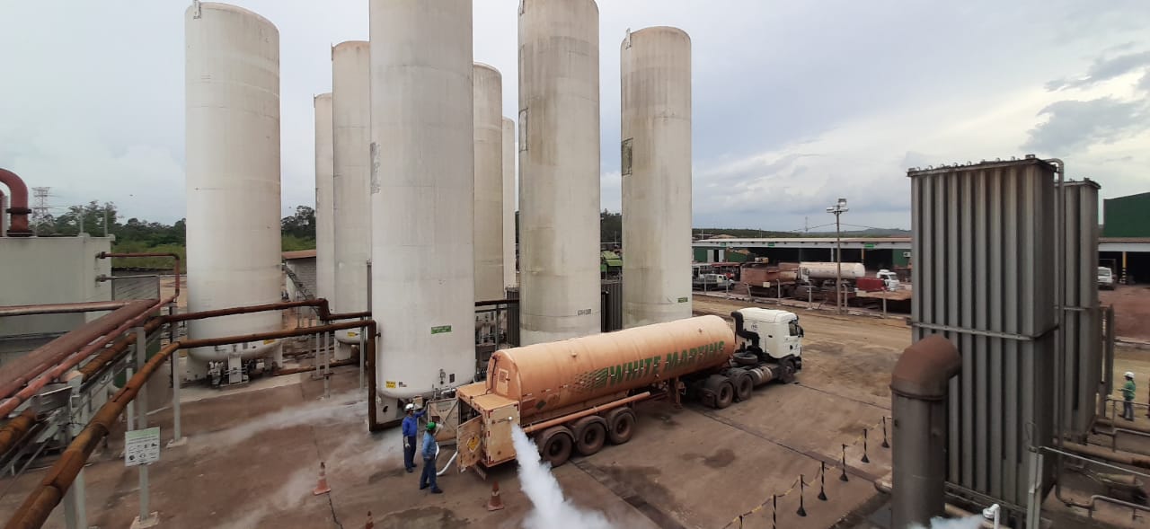 Amazonas receberá doação de 300 mil m³ de oxigênio líquido de empresa maranhense