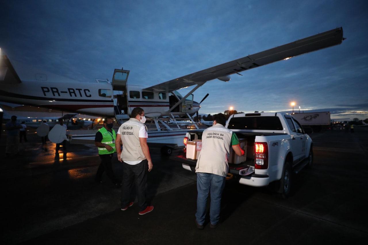 Governo do Estado envia vacinas contra Covid-19 para 15 municípios