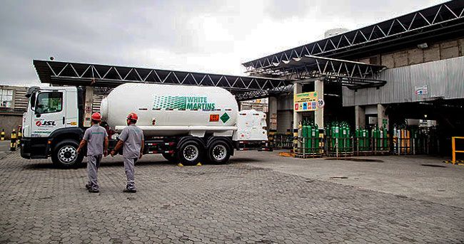 White Martins nega interrupção de fornecimento de gás por débitos financeiros