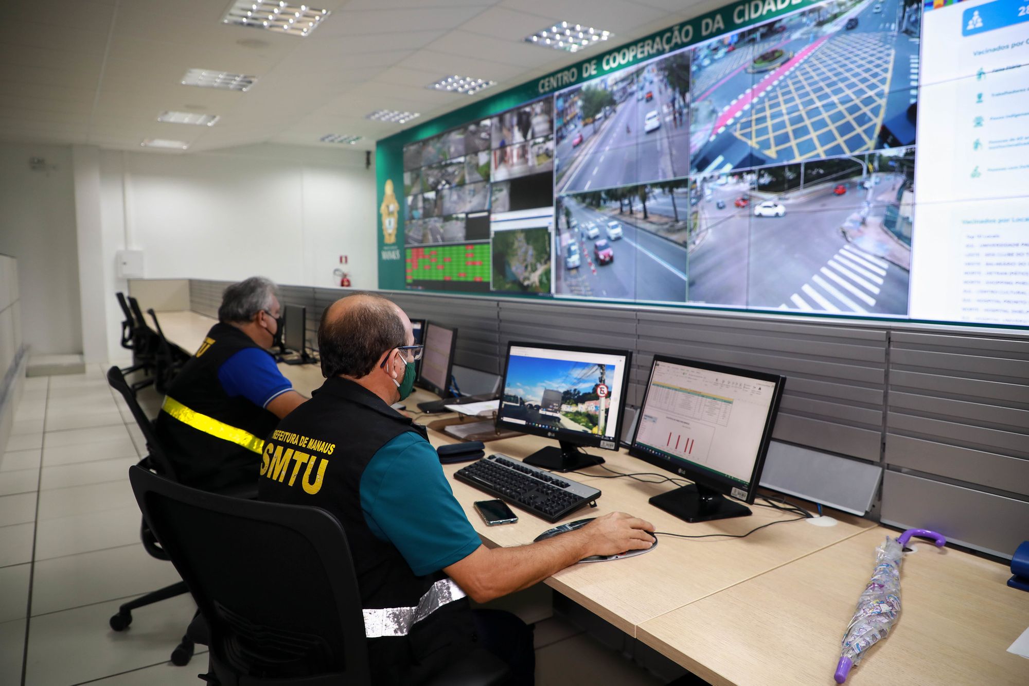 Prefeitura monitora frota de ônibus em tempo real