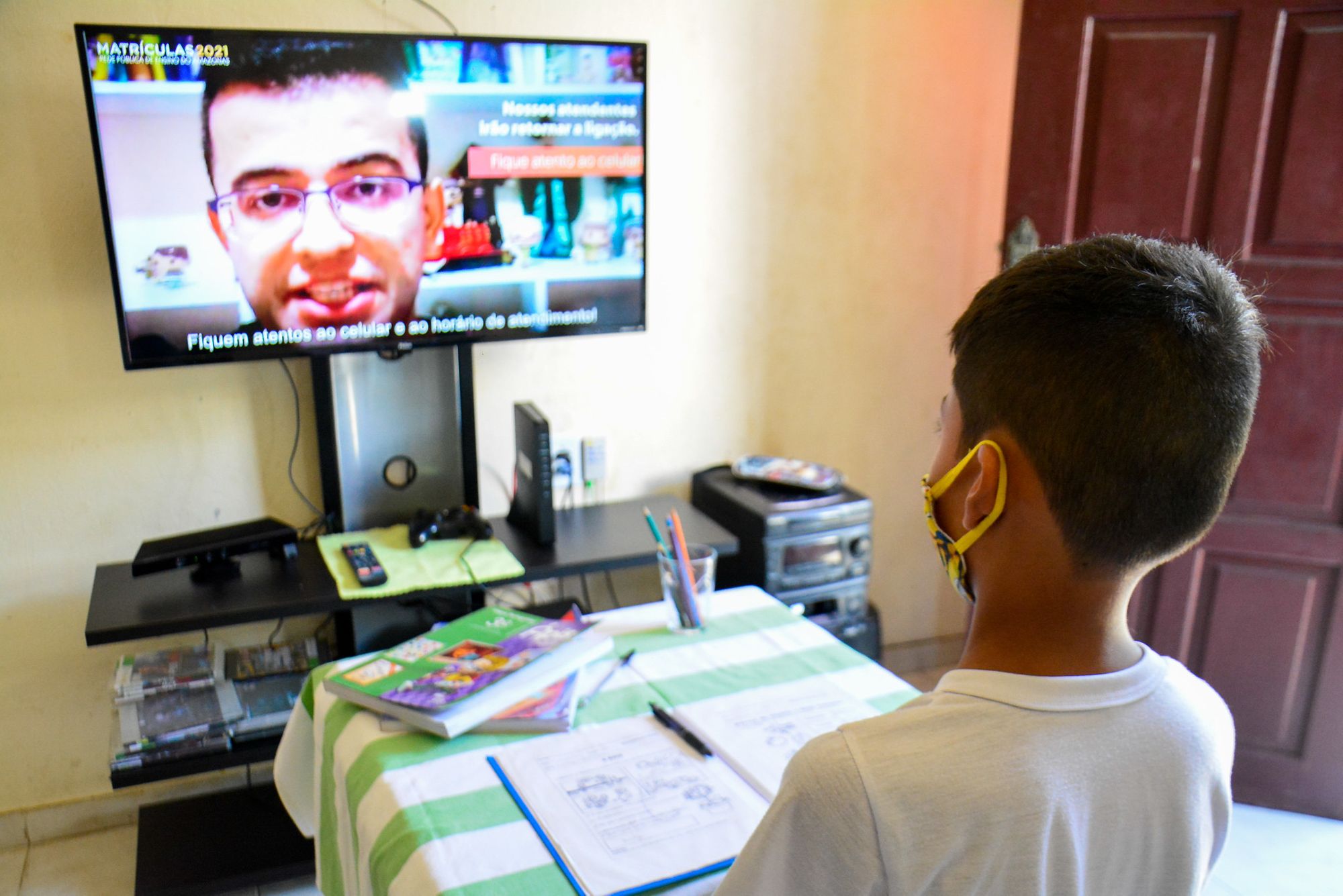 Alunos da rede municipal iniciam ano letivo 2021 com atividades remotas