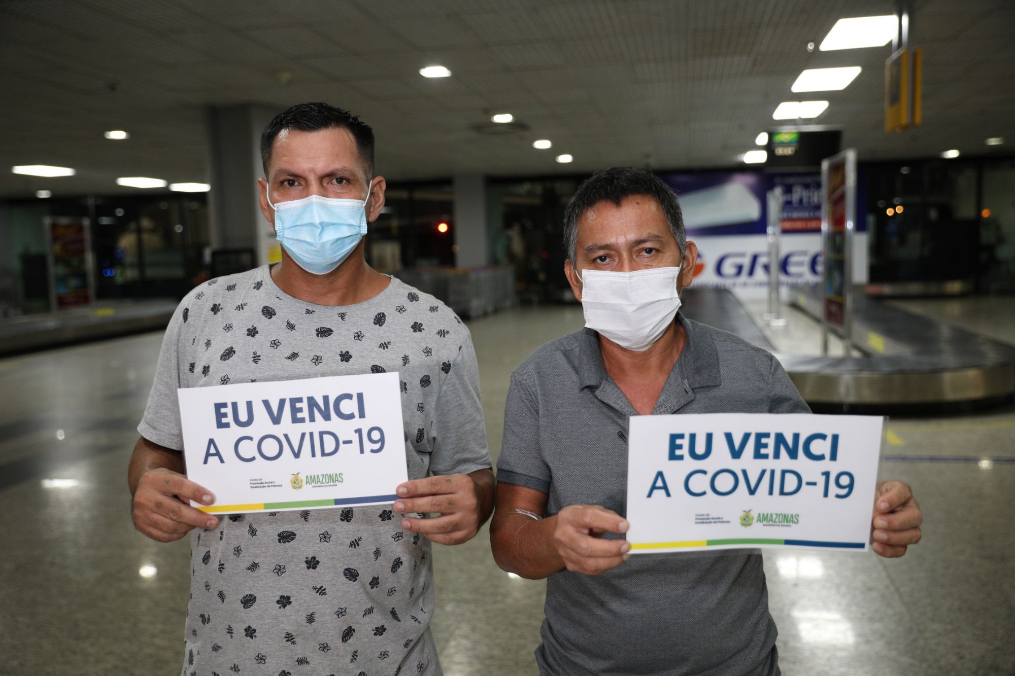 Mais dois pacientes recuperados da Covid-19 retornam a Manaus