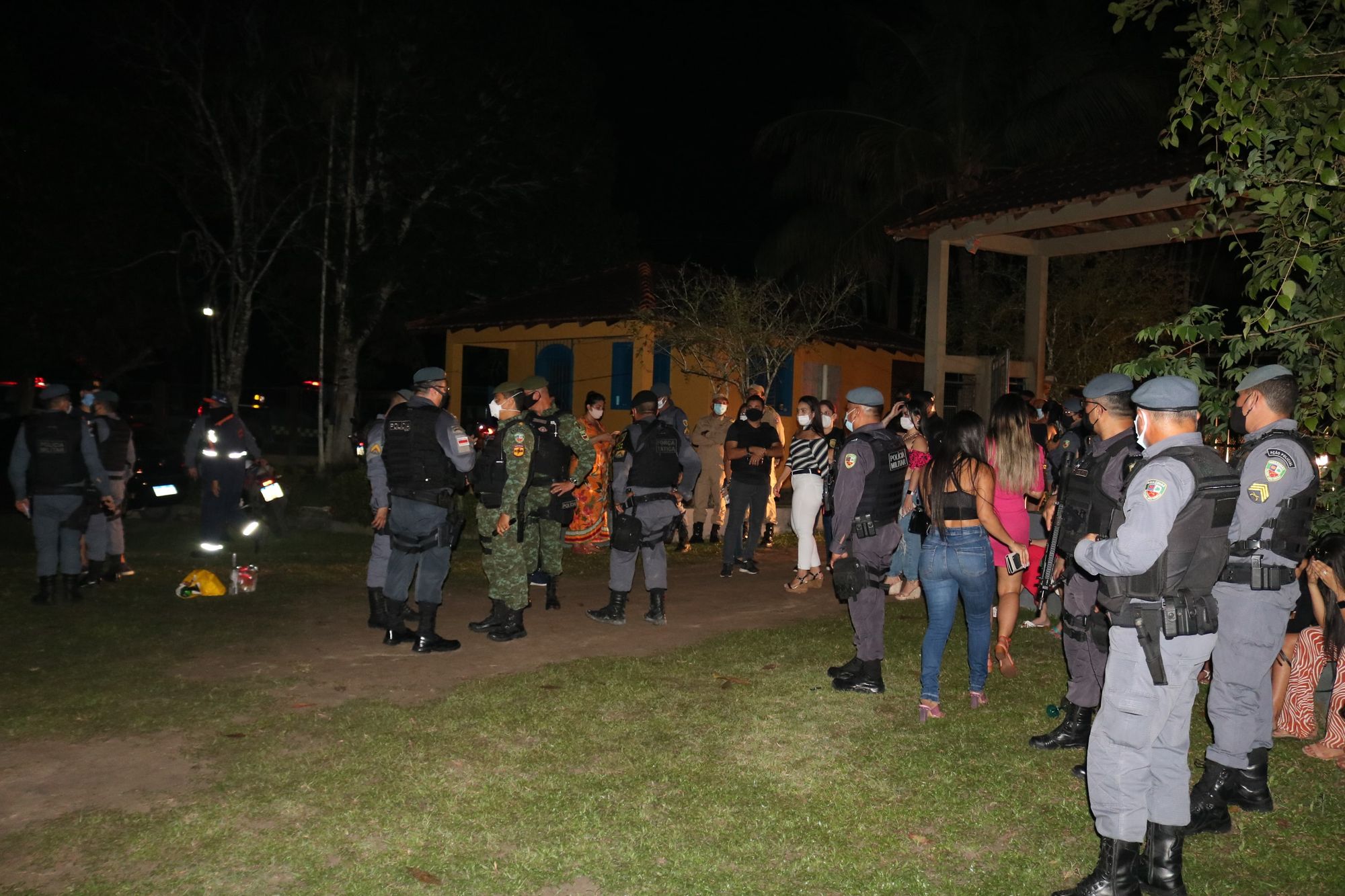 'Operação pela Vida' encerra festa de aniversário clandestina no Tarumã