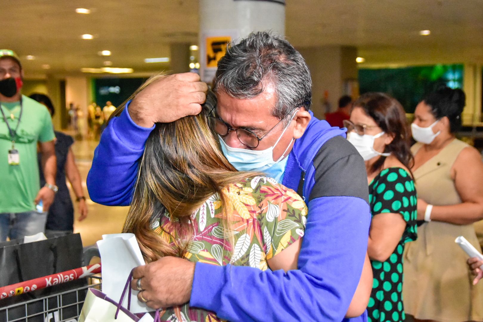 Recuperados da Covid-19 – Mais cinco pacientes retornaram a Manaus