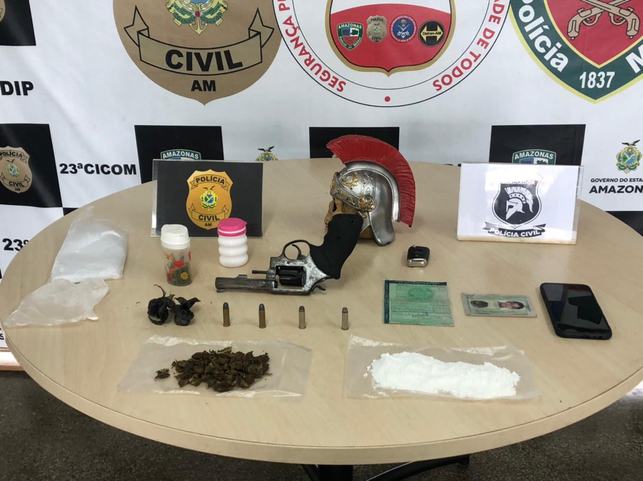 Acusado de coordenar delivery de drogas é preso na Cidade Nova