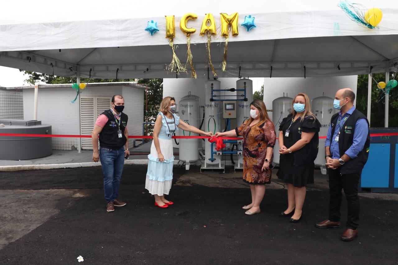 Amazonas instala miniusina e entrega aparelho de raio-X digital para otimização dos serviços no Icam