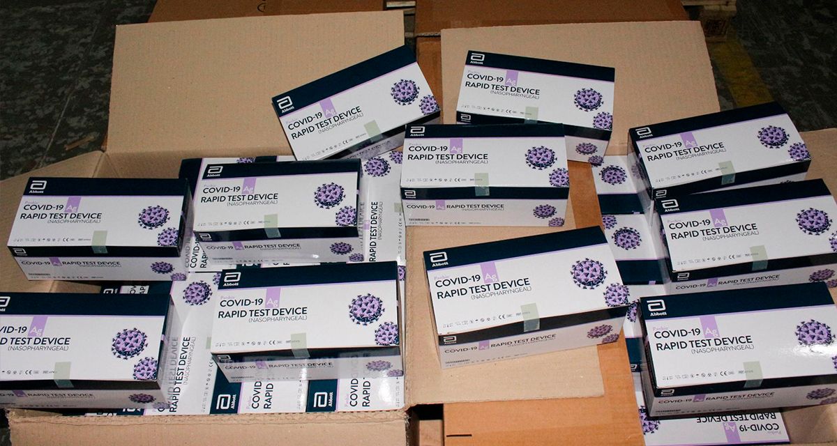 Amazonas organiza distribuição de 50 mil testes de Covid-19 para o interior