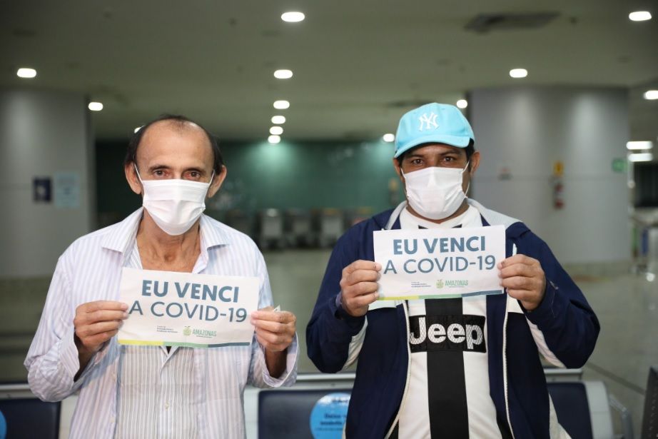 Pacientes transferidos por força-tarefa retornam curados da covid-19