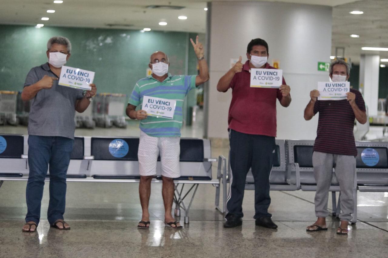 Alegria do retorno ao Amazonas se torna realidade para mais seis recuperados da Covid-19