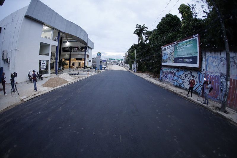 Trecho da avenida João Valério é liberado para trânsito