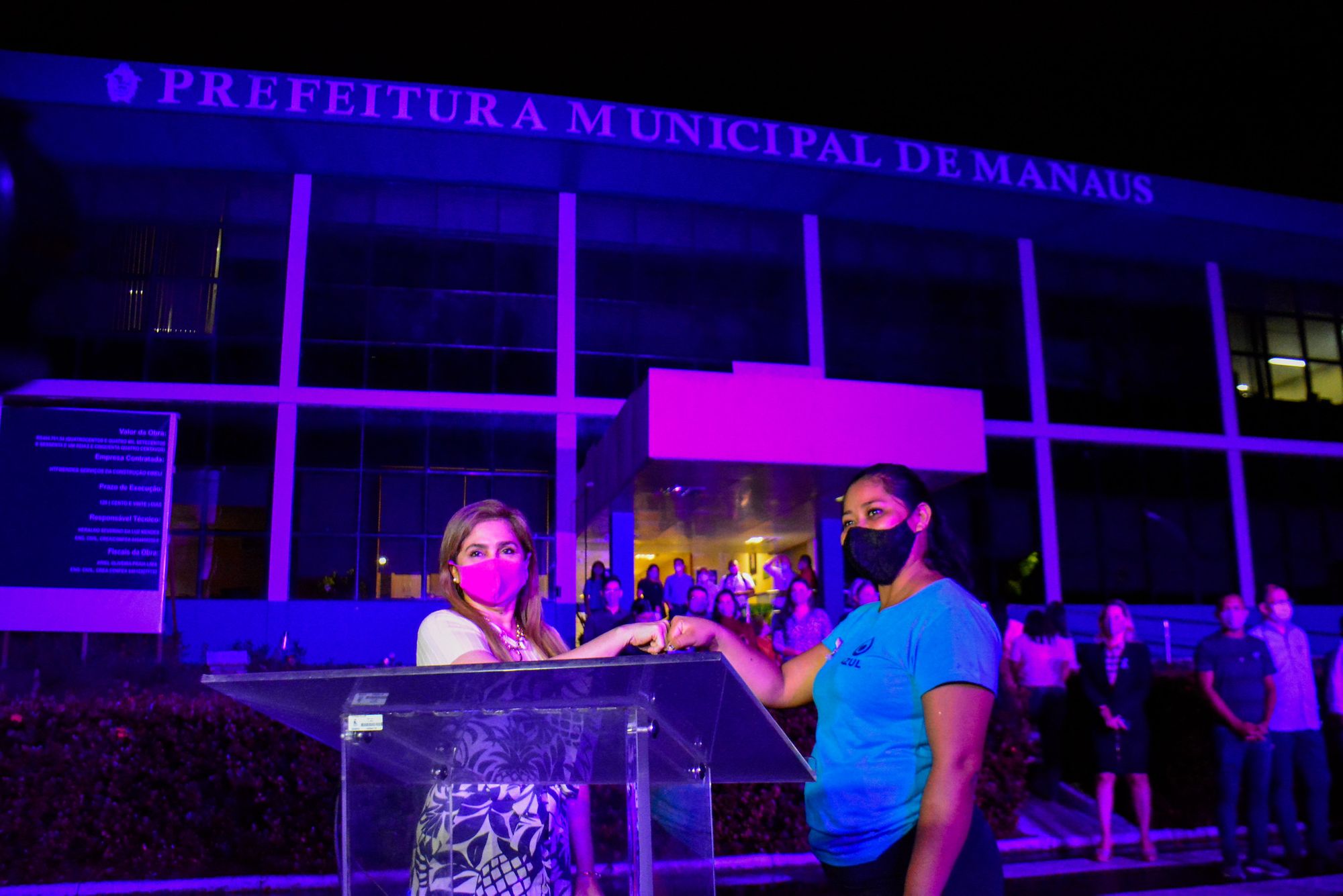 Fundo Manaus Solidária acende luzes para sensibilizar população sobre o “Março Lilás”