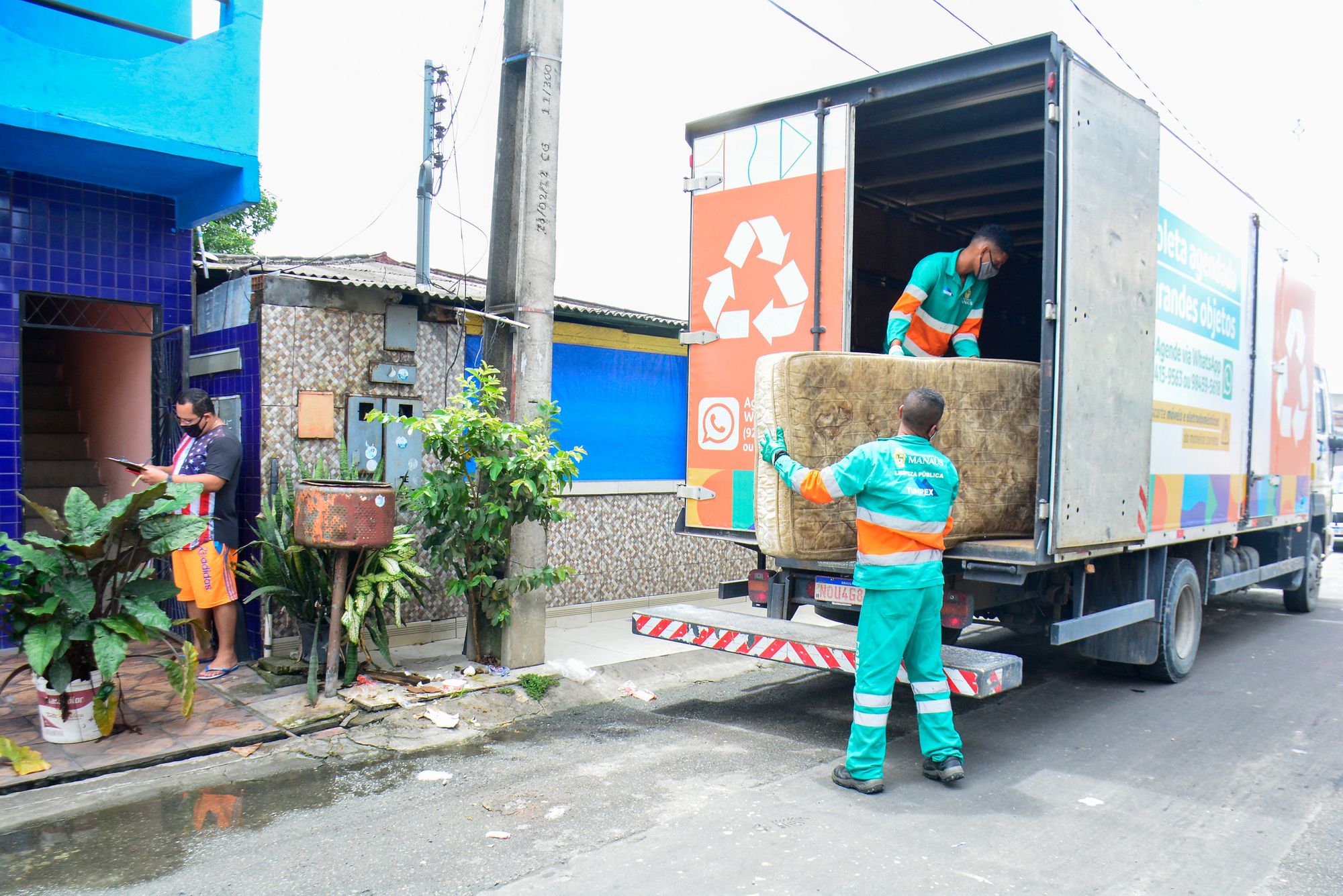 Prefeitura retoma serviços de coleta agendada para grandes objetos