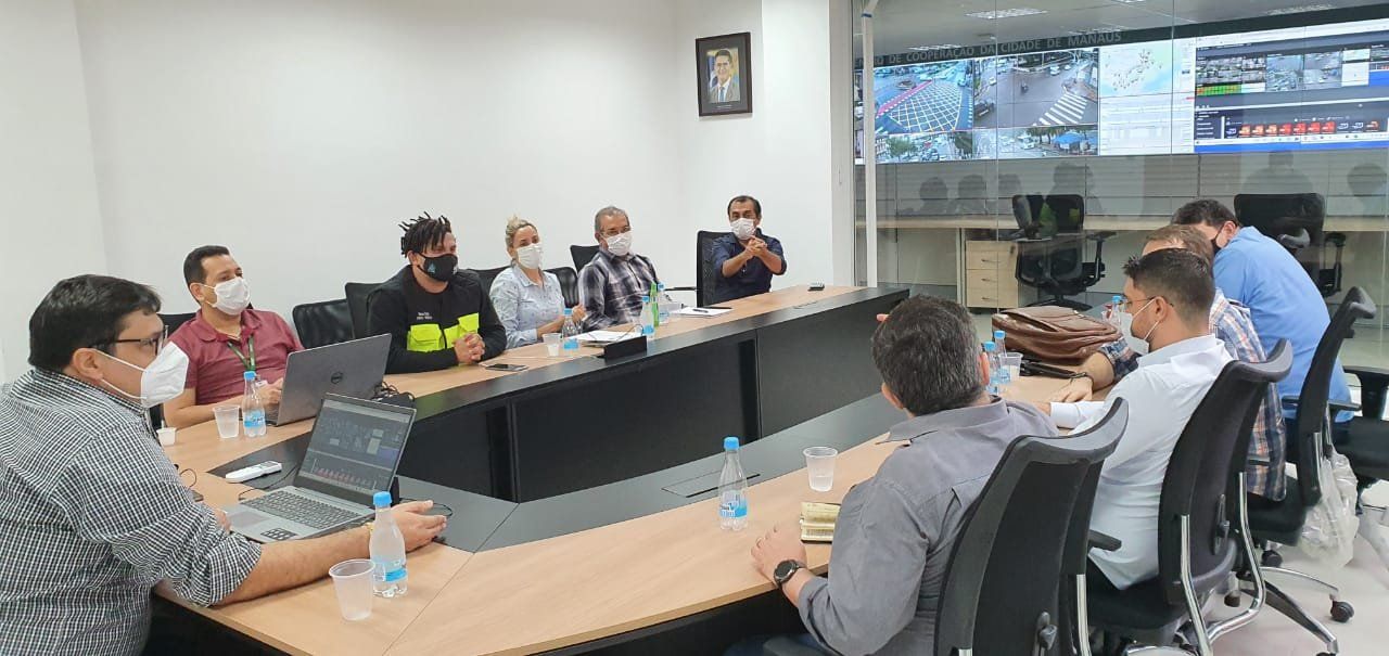 Avaliação de locais para instalação de câmeras de monitoramento começa a ser feito pelo CCC