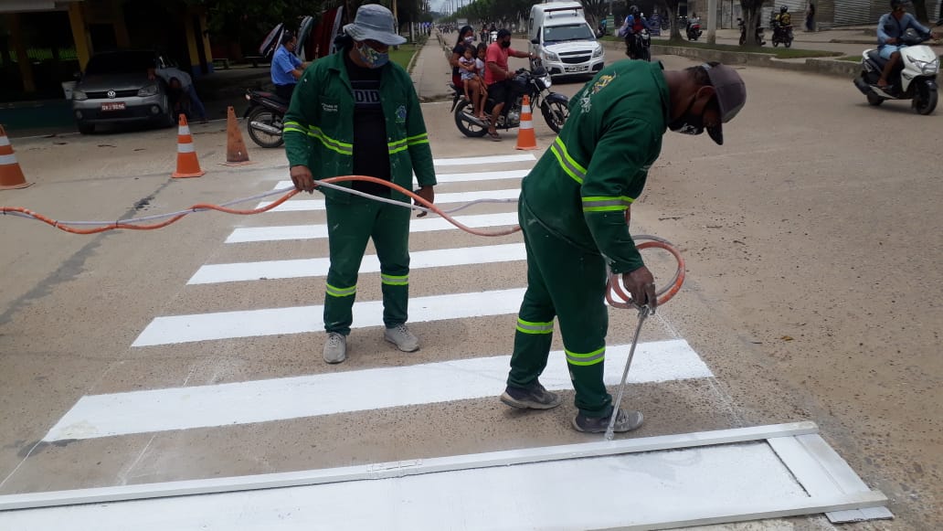 Obra no sistema viário de Tabatinga entra na reta final