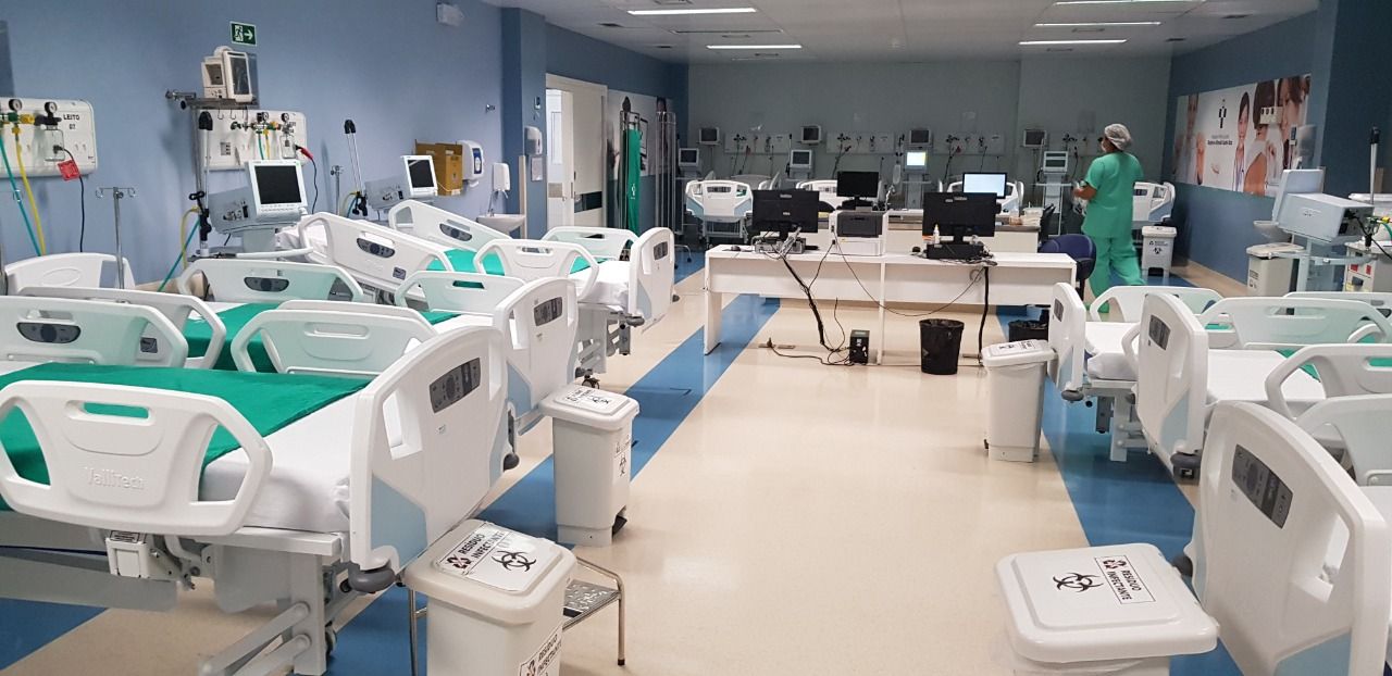 Governo abre mais 10 leitos de UTI no Hospital Delphina Aziz