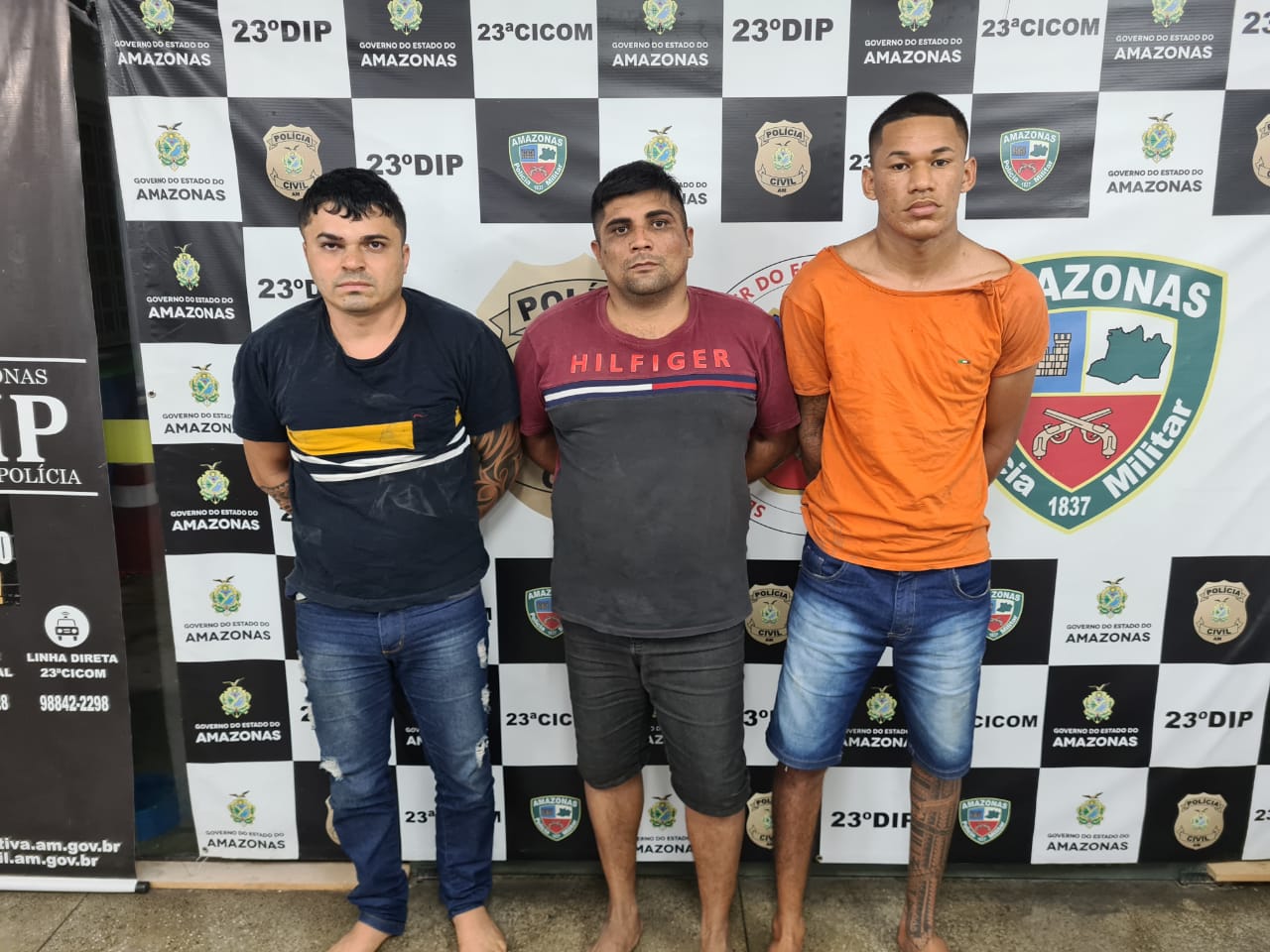 Homens são presos após realizarem roubos na zona oeste
