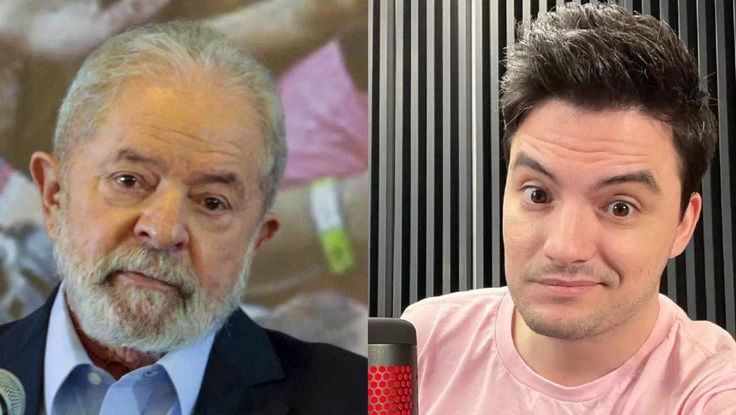 Lula se solidariza com Felipe Neto após youtuber chamar Bolsonaro de genocida