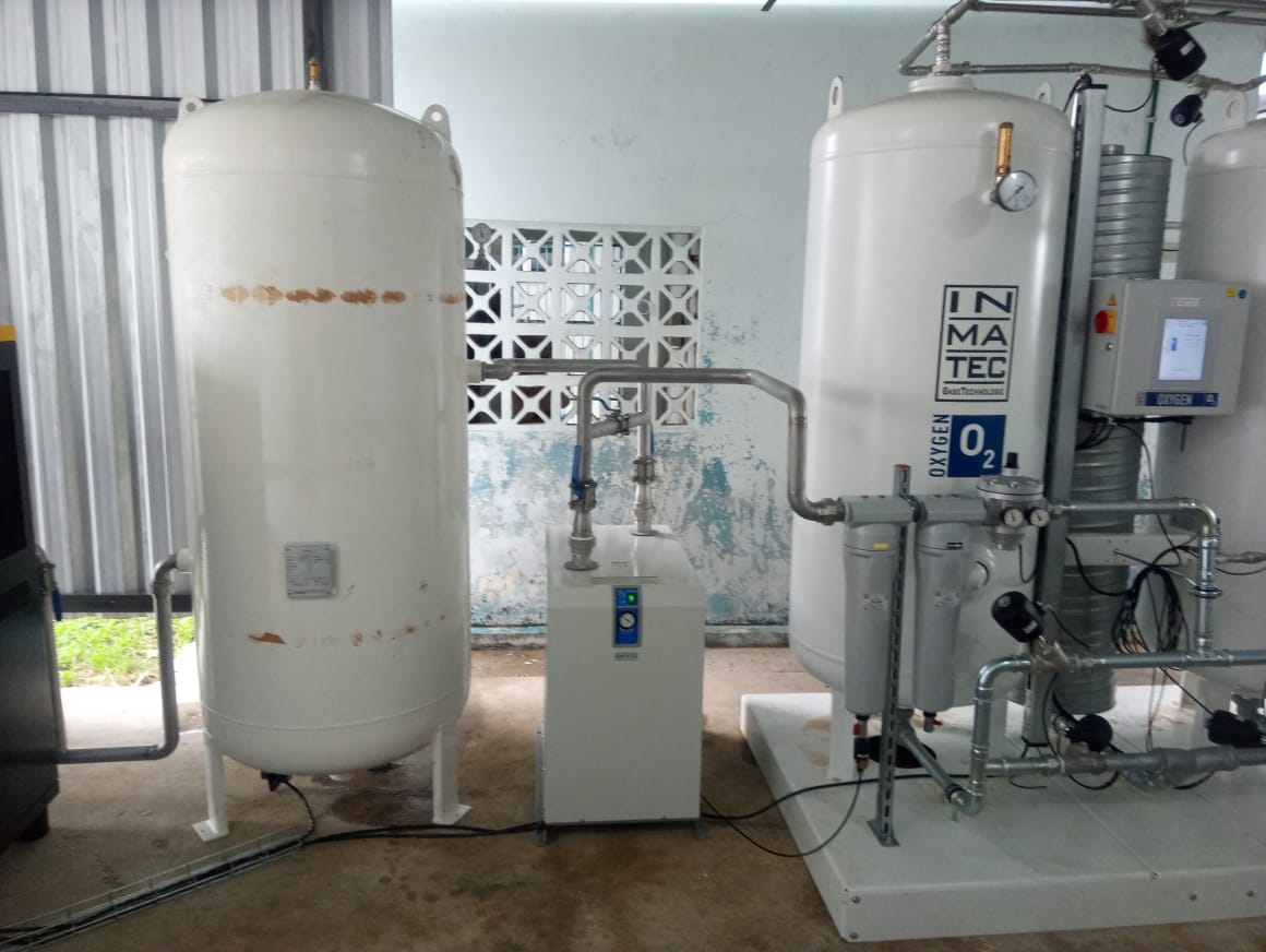 Amazonas já produz mais de 17 mil metros cúbicos de oxigênio medicinal de forma independente