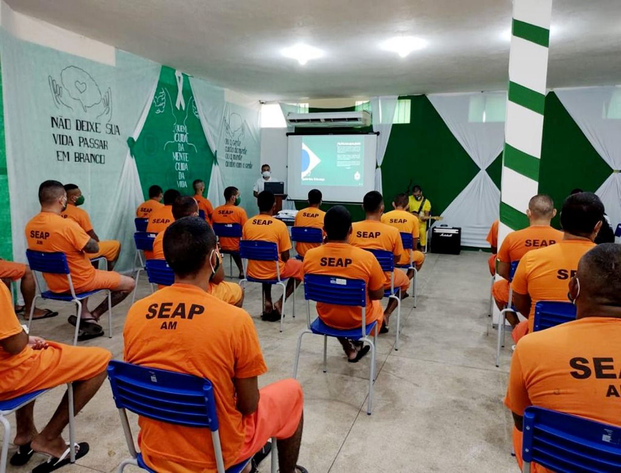 Detentos recebem treinamento de primeiros socorros no Compaj