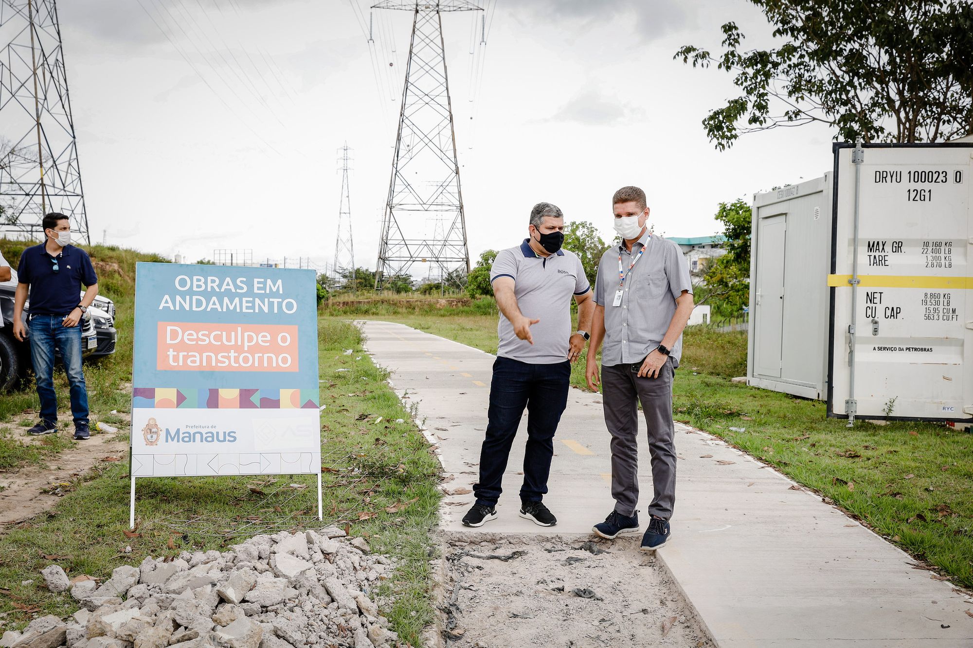 Ciclovia da avenida das Torres é revitalizada pela prefeitura