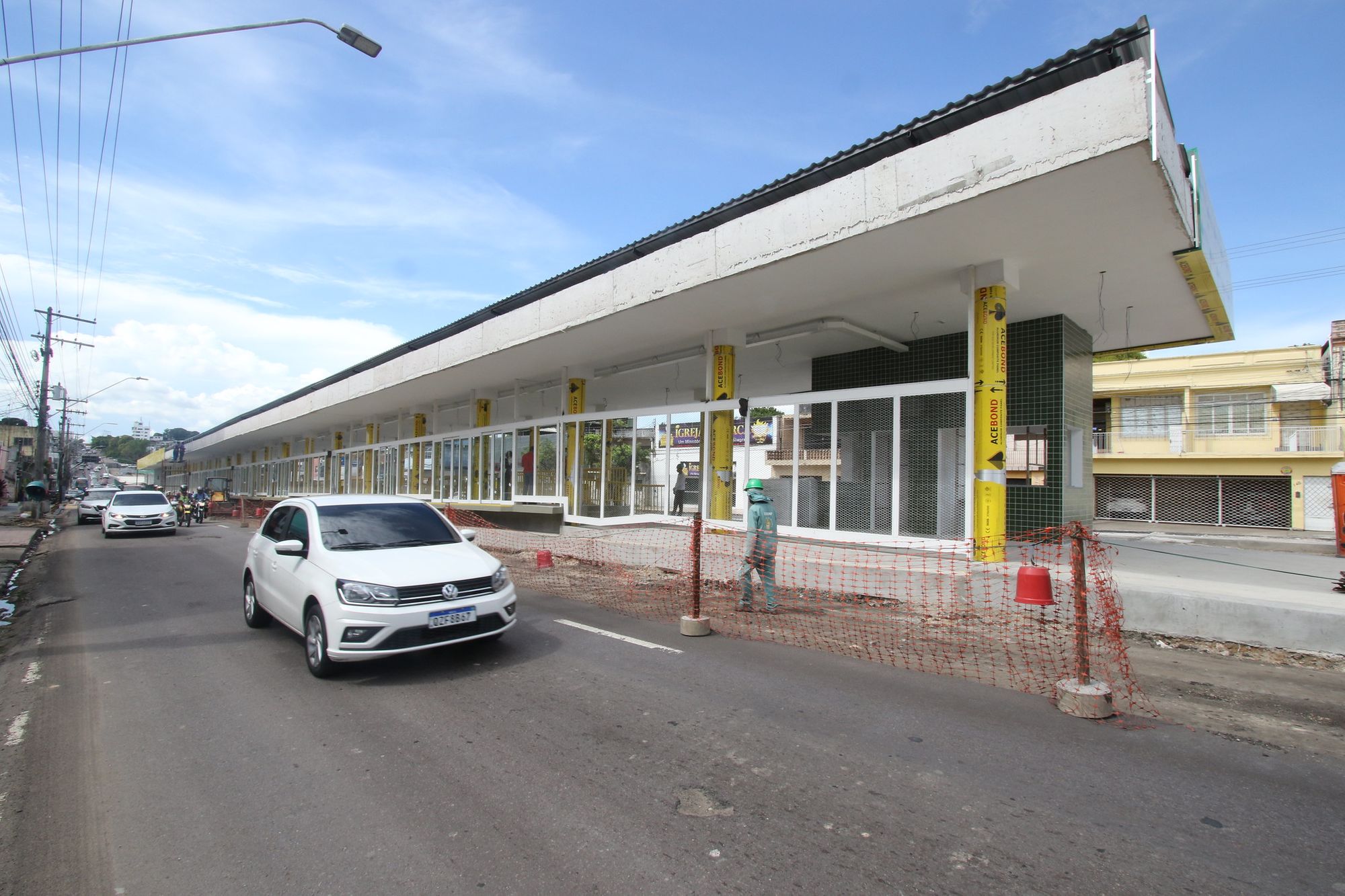 Obras do novo Terminal de Integração da avenida Constantino Nery chegam à fase final