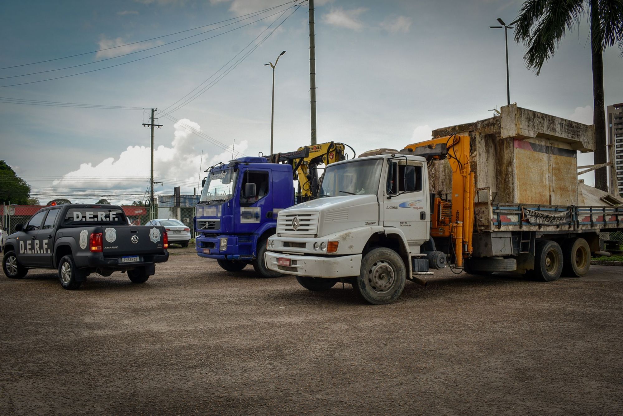 PC-AM deflagra operação ‘Pavimento Off’ e prende quadrilha pelo furto de usina de asfalto avaliada em R$ 120 mil