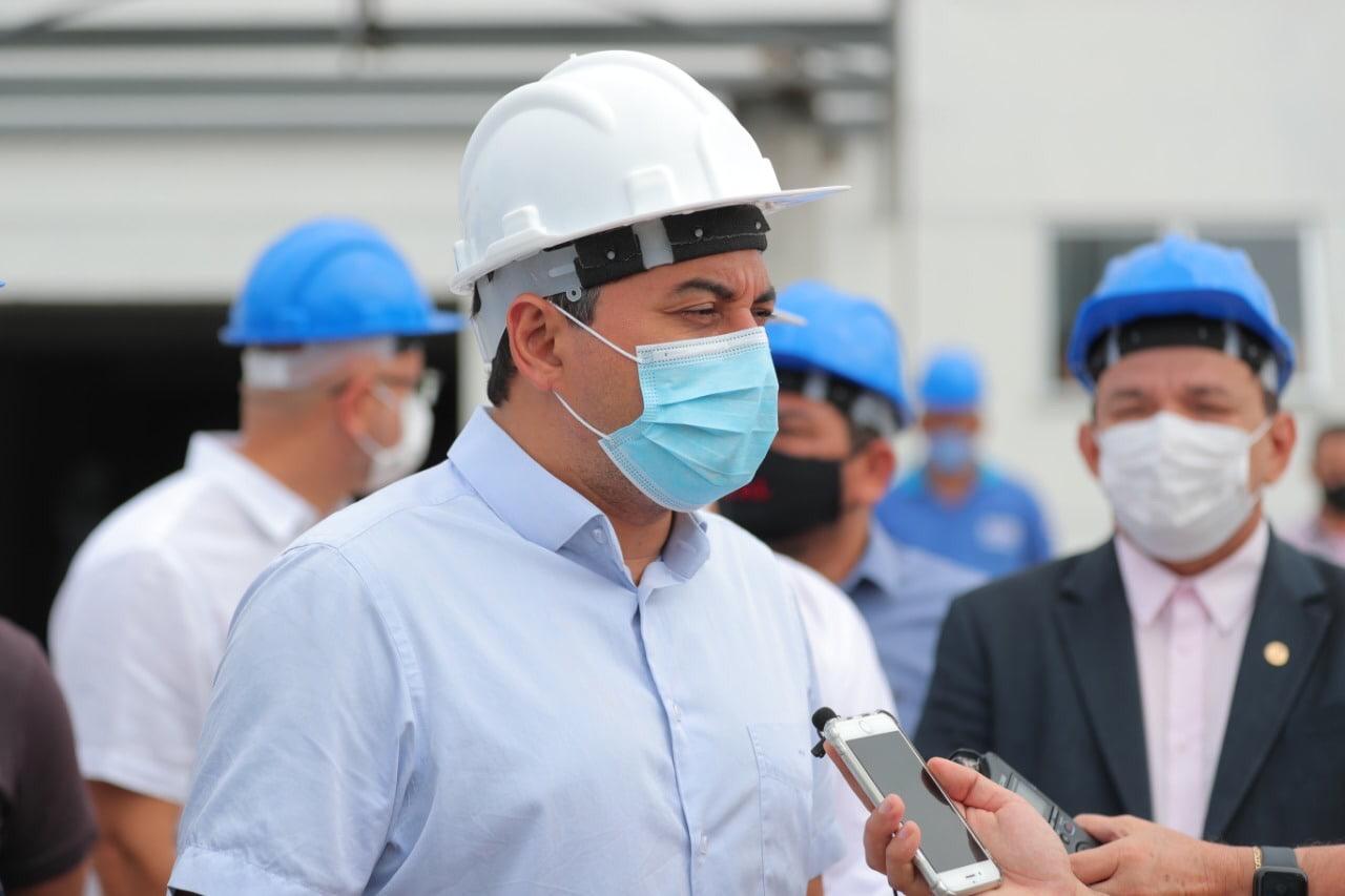 Wilson vistoria obras da primeira unidade do Cetam na zona norte