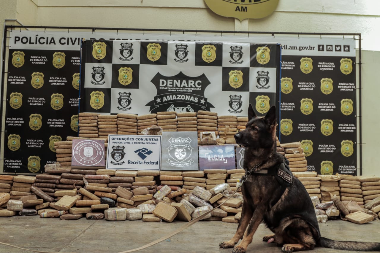 Polícia apreende carga de maconha avaliada em R$ 6 milhões