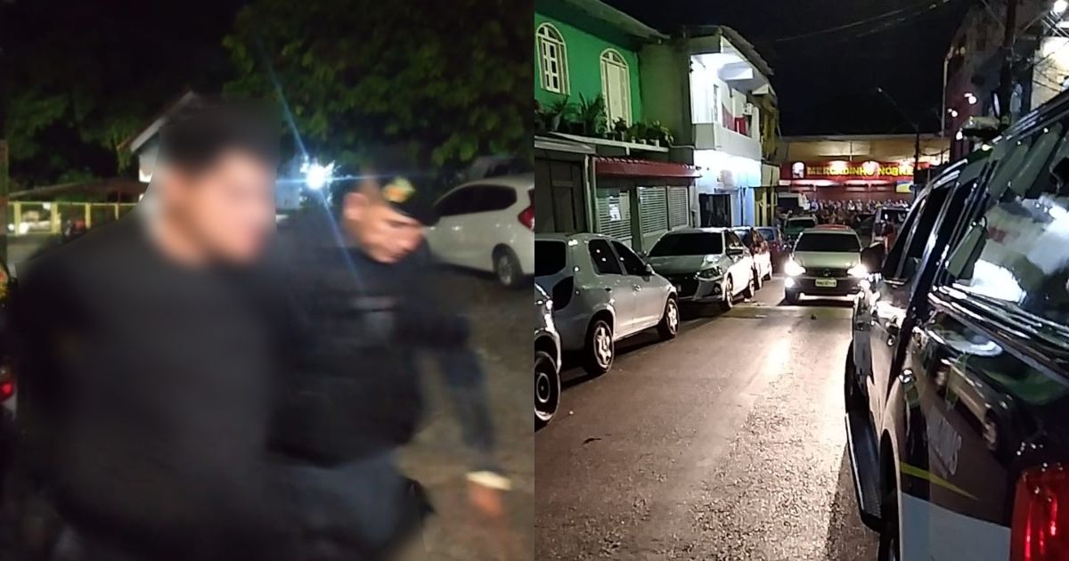 Polícia interrompe tiroteio entre facções no Coroado e prende integrante com uma Granada