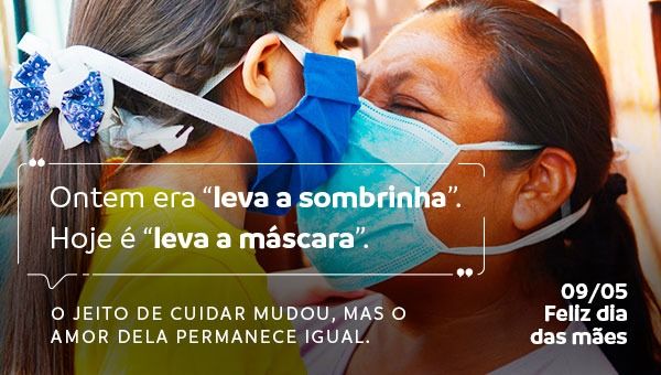 Dia das Mães: O amor pode ser declarado sem aglomerações