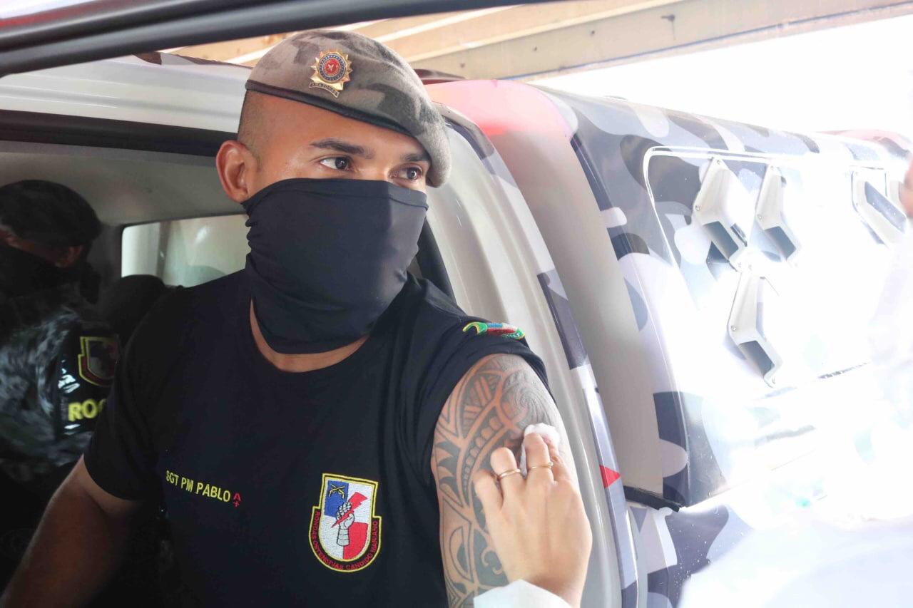 Cadastro para a vacinação de agentes das Forças de Segurança e Salvamento já está disponível