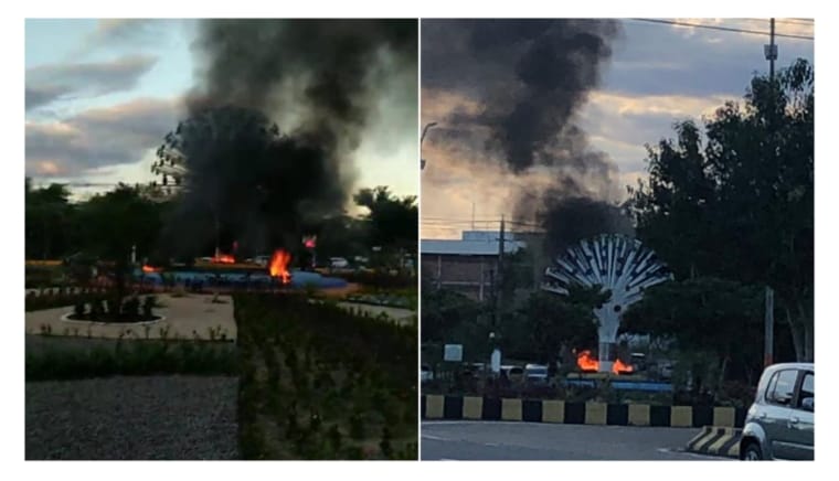 Bola das Letras é incendiada em dia de ataques em Manaus