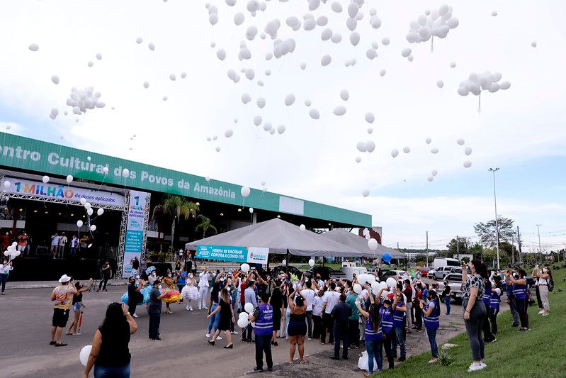 Manaus chega a 1 milhão de doses aplicadas contra a Covid-19