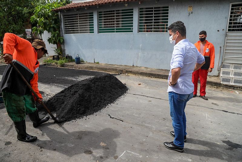 David quer revitalizar mais de 300 ruas no Jorge Teixeira