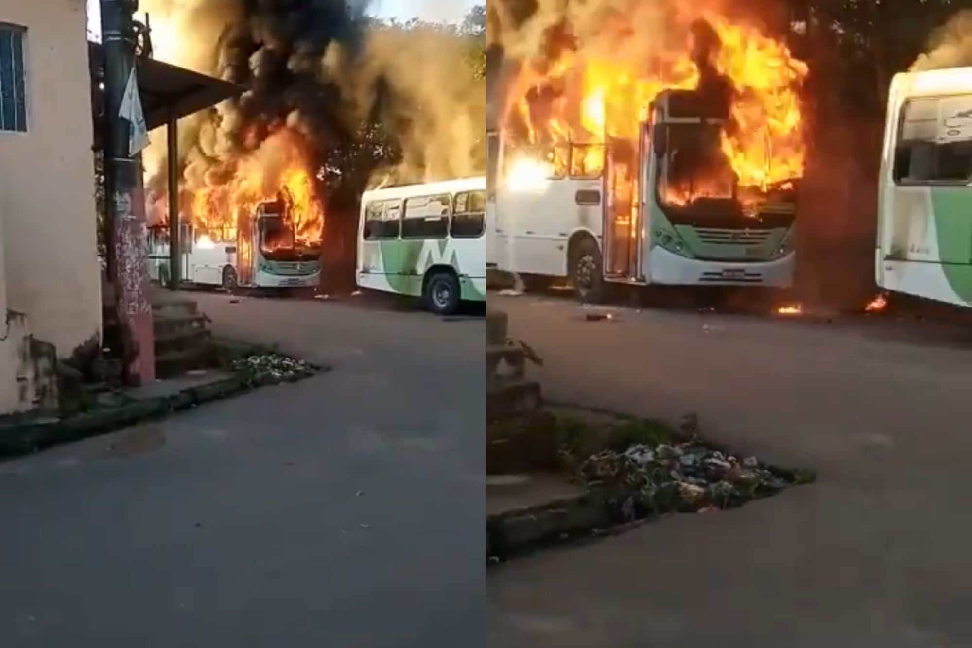 Sinetram recolhe ônibus após ataques de facção