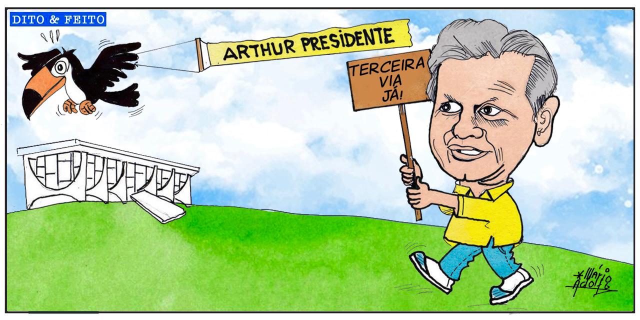 Dito & Feito - Para Arthur, terceira via é possível: “O jogo ainda não começou”