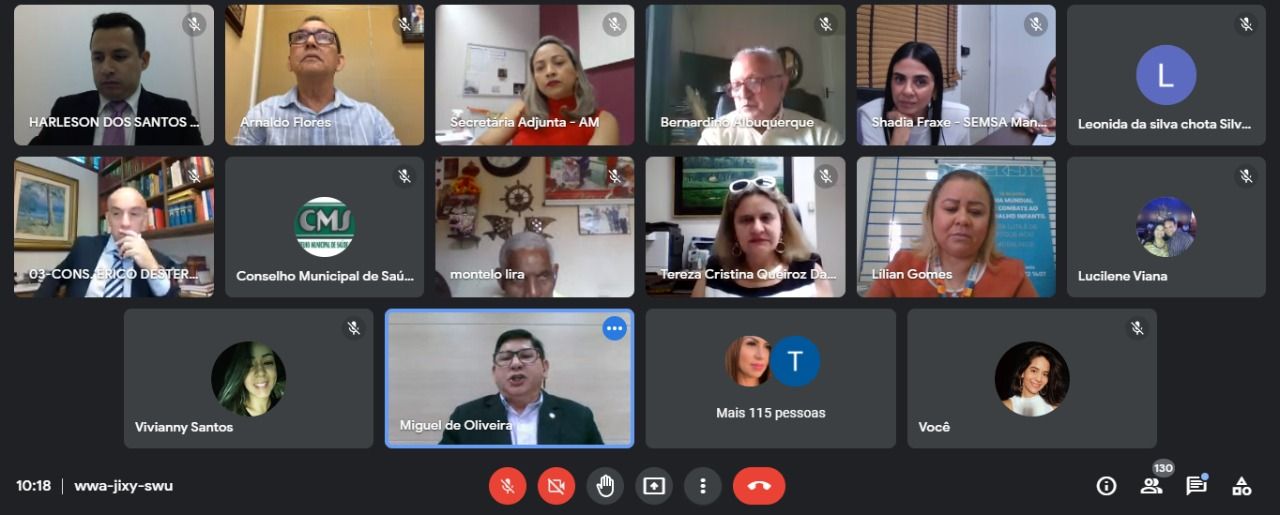 TCE debate vacinação, saúde e prestação dos serviços públicos na pandemia
