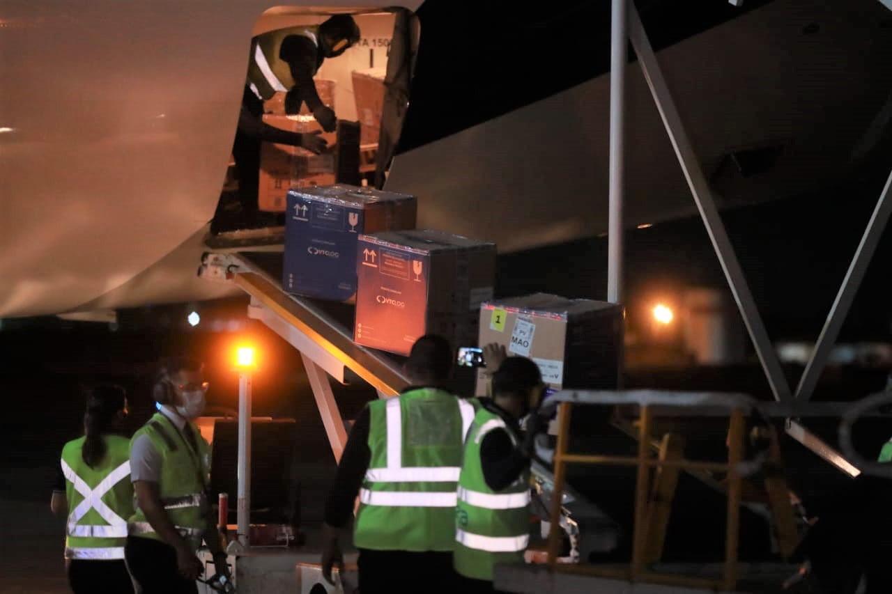 Amazonas recebe mais 37.100 doses de vacina da Pfizer