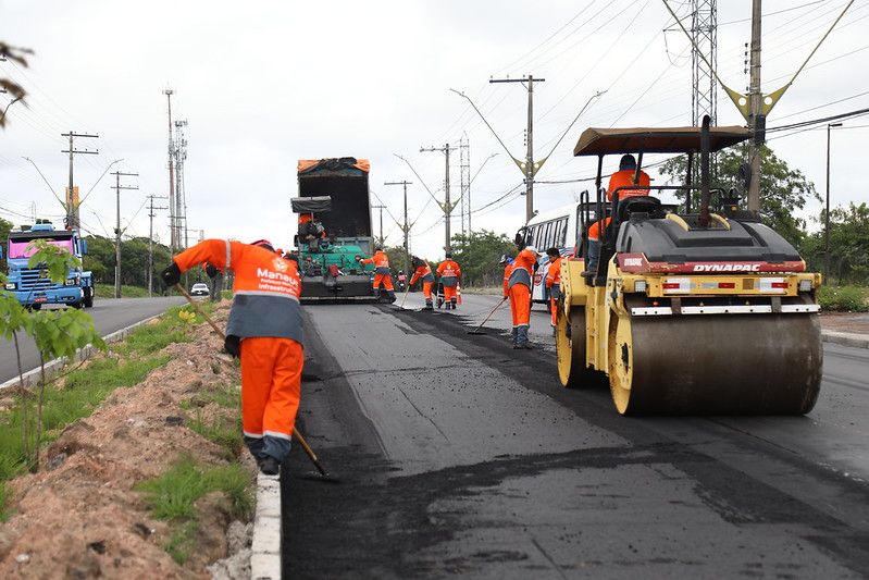 Obras viárias do Distrito Industrial l serão concluídas em 60 dias, diz David