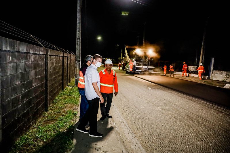 Rotta fiscaliza serviços de recuperação da avenida das Torres