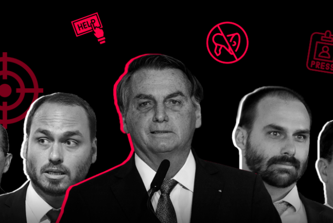 Família Bolsonaro intensificou ataques à imprensa em 2021, mostra relatório da RSF