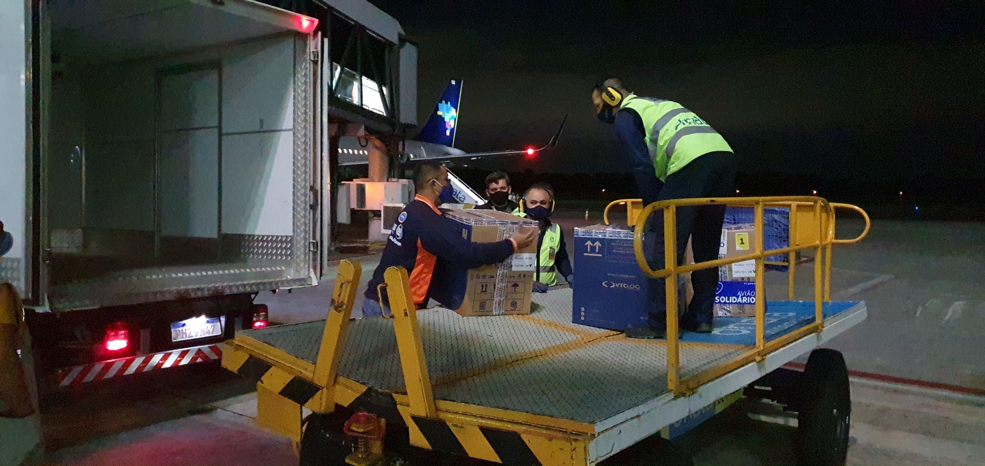 Mais 19.890 doses de vacina da Pfizer chegam ao Amazonas