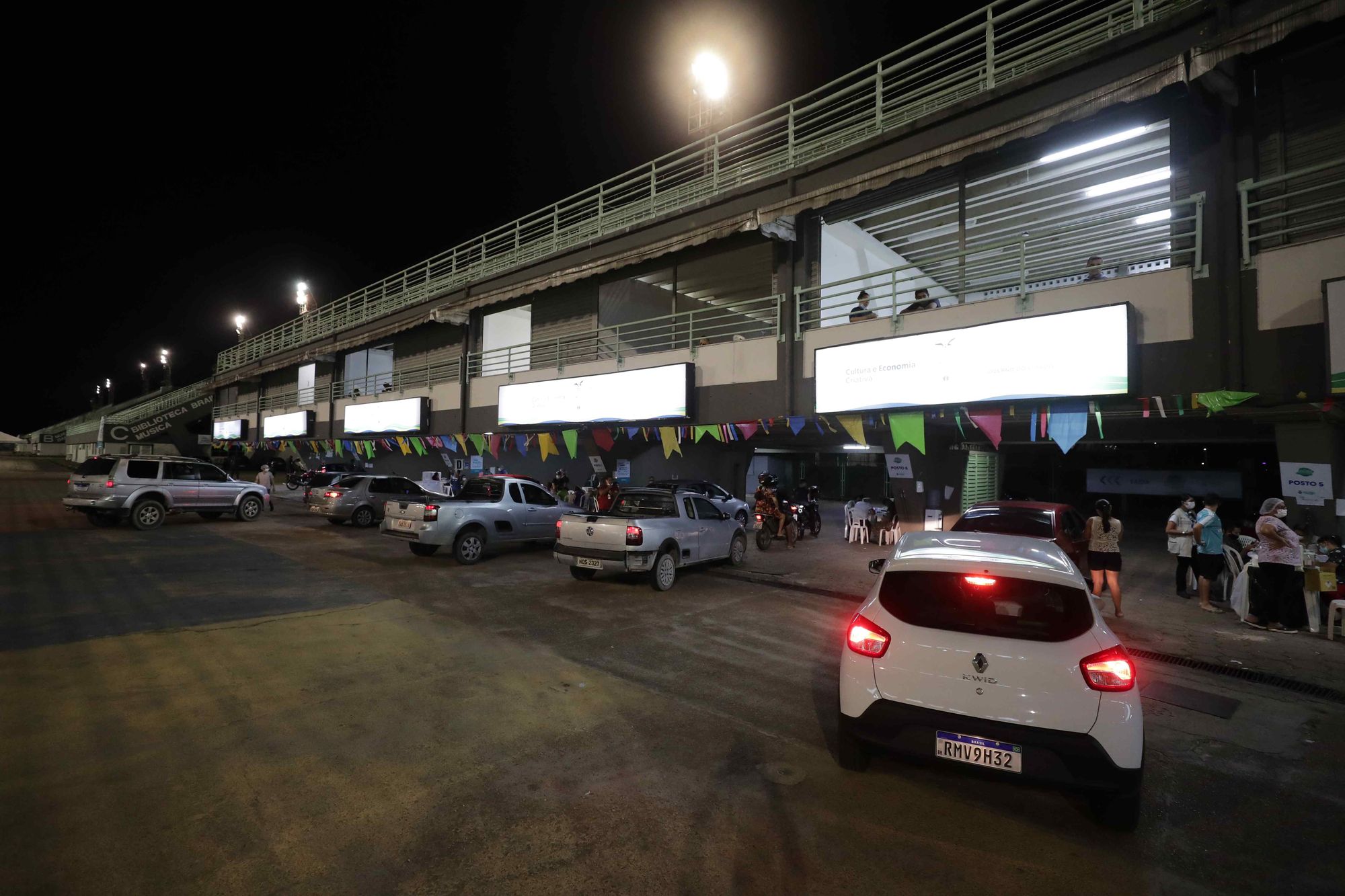 Sambódromo é o posto que mais aplicou vacinas contra a Covid-19