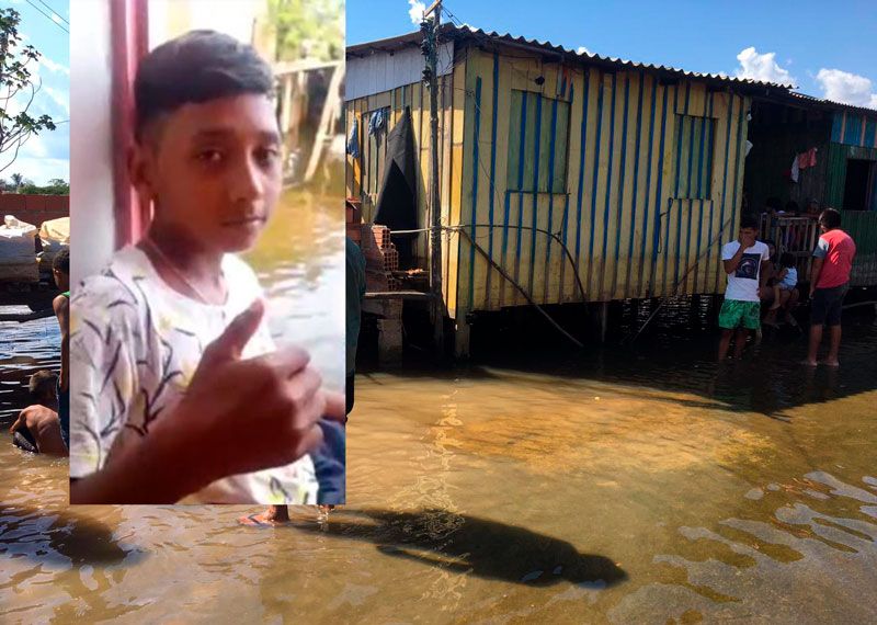 Família diz que criança desaparecida tinha marca de tiros