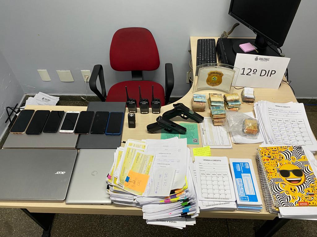 PMs são presos suspeitos de agiotagem e extorsão em Manaus