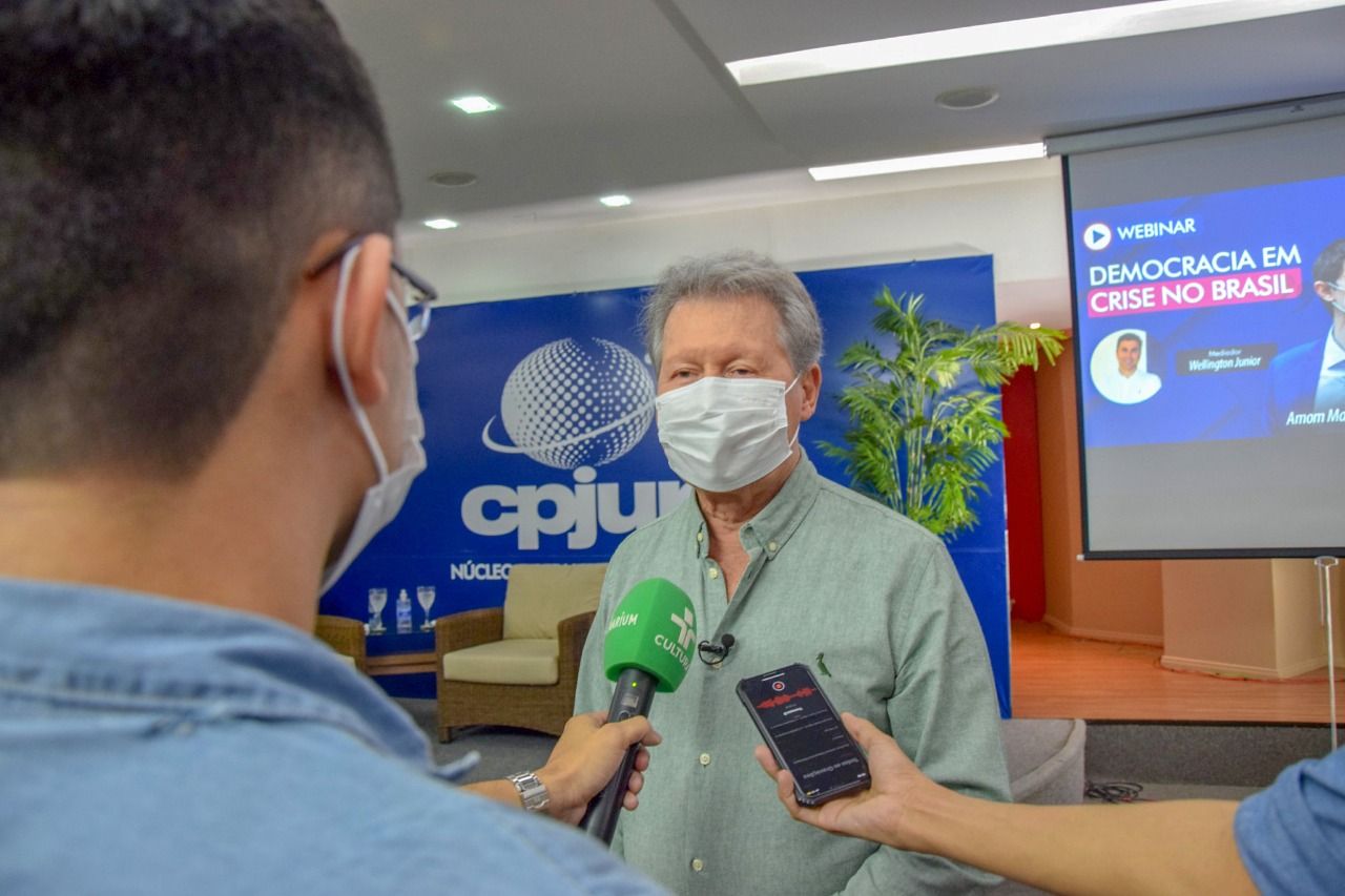 Dória e Virgílio debatem sobre a vacinação contra a Covid-19 e recuperação da economia brasileira