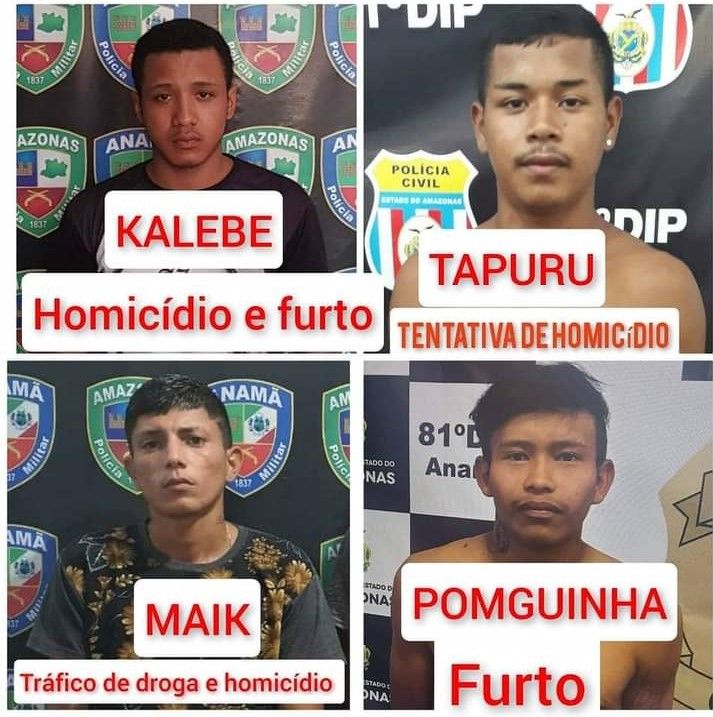 Quatro detentos fogem de presídio em Anamã