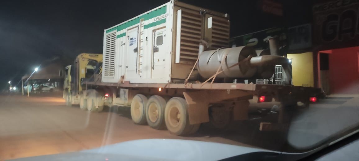 Roberto Cidade destaca a chegada de geradores de energia elétrica em Apuí