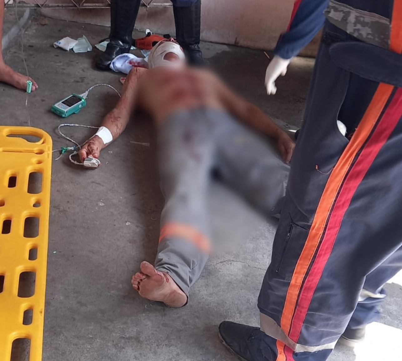 Funcionário da AM Energia é baleado em assalto no Petrópolis