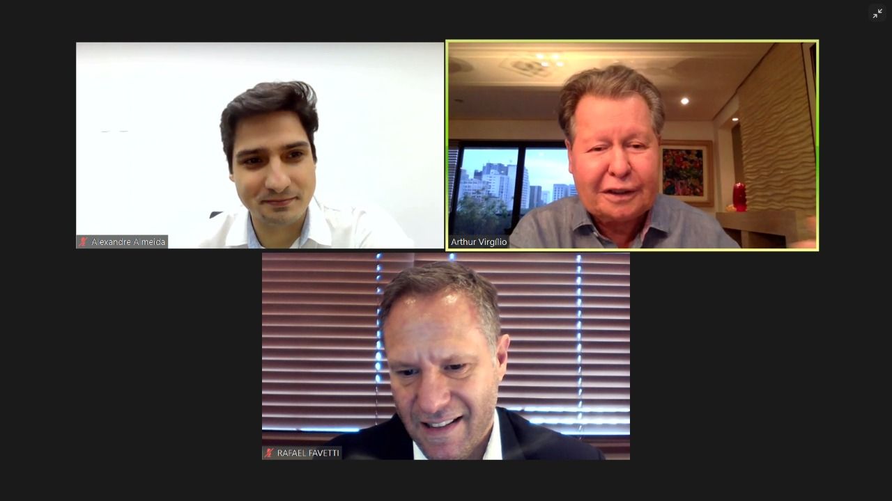 ‘Chega dessa coisa de direita e esquerda, nenhuma estrada é reta’, diz Arthur Virgílio ao defender tese econômica para grupo de investidores